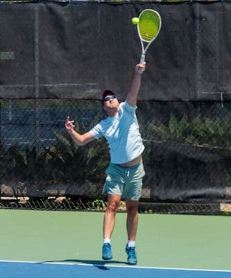 Hero image collage consisting of 3 photos of tennis players (image 1)